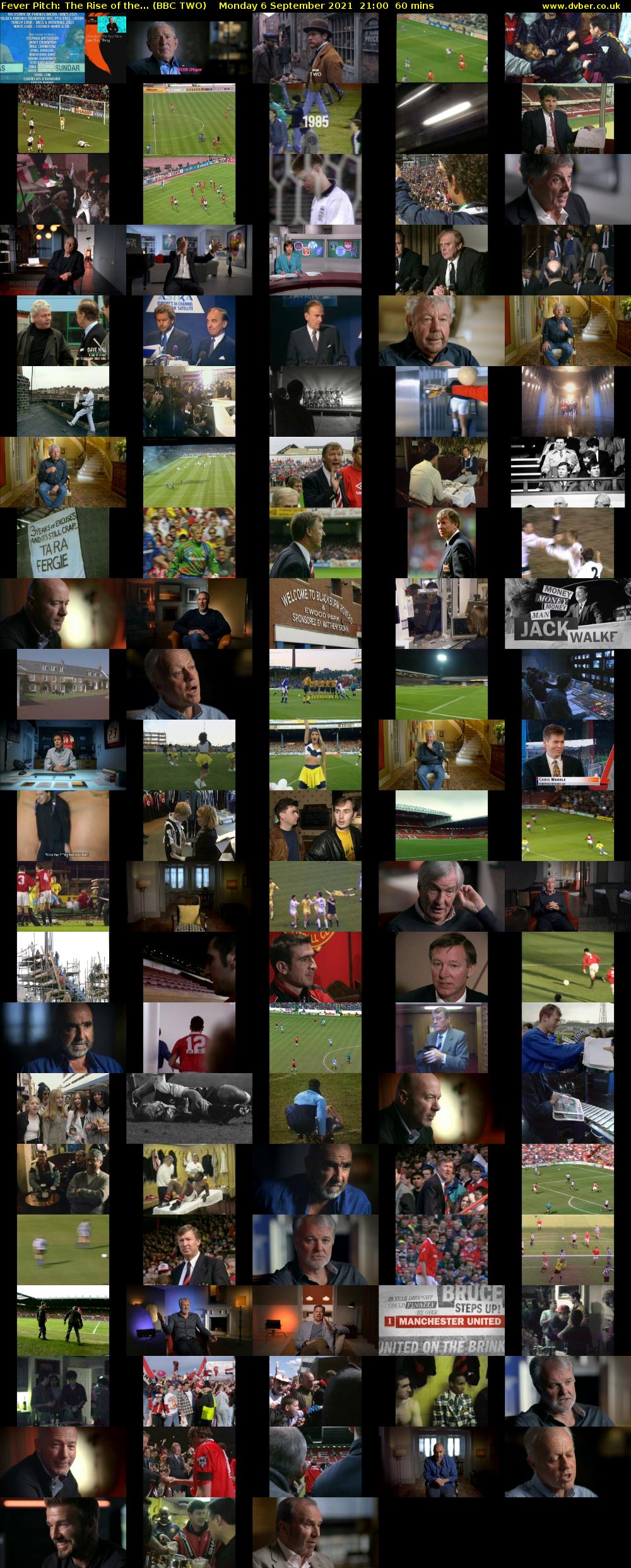 Fever Pitch: The Rise of the... (BBC TWO) Monday 6 September 2021 21:00 - 22:00