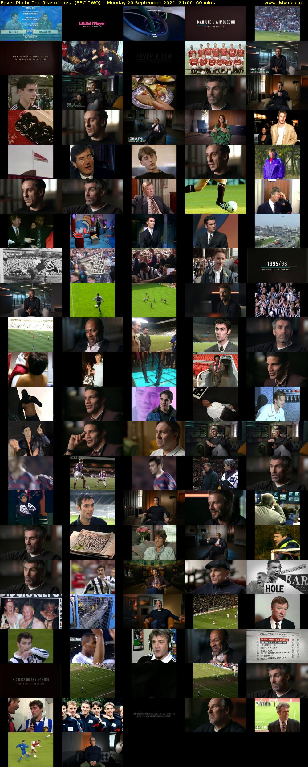 Fever Pitch: The Rise of the... (BBC TWO) Monday 20 September 2021 21:00 - 22:00