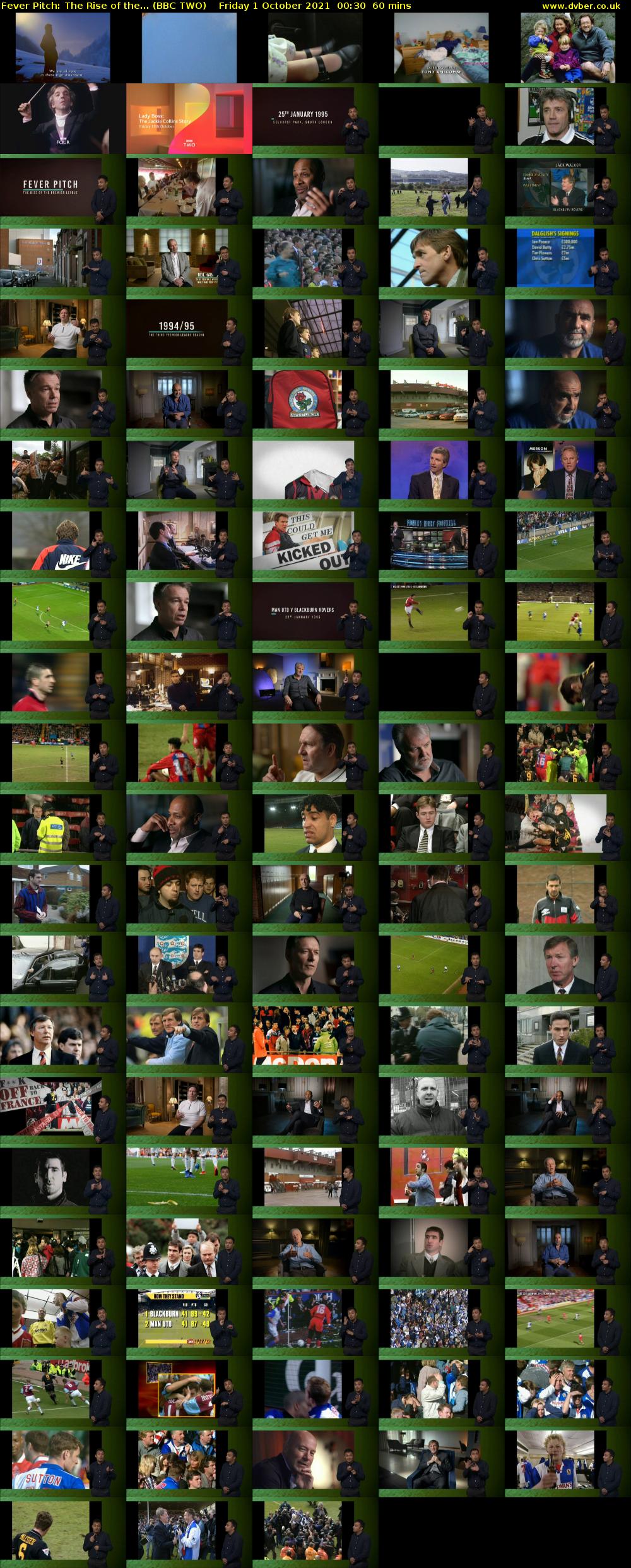 Fever Pitch: The Rise of the... (BBC TWO) Friday 1 October 2021 00:30 - 01:30