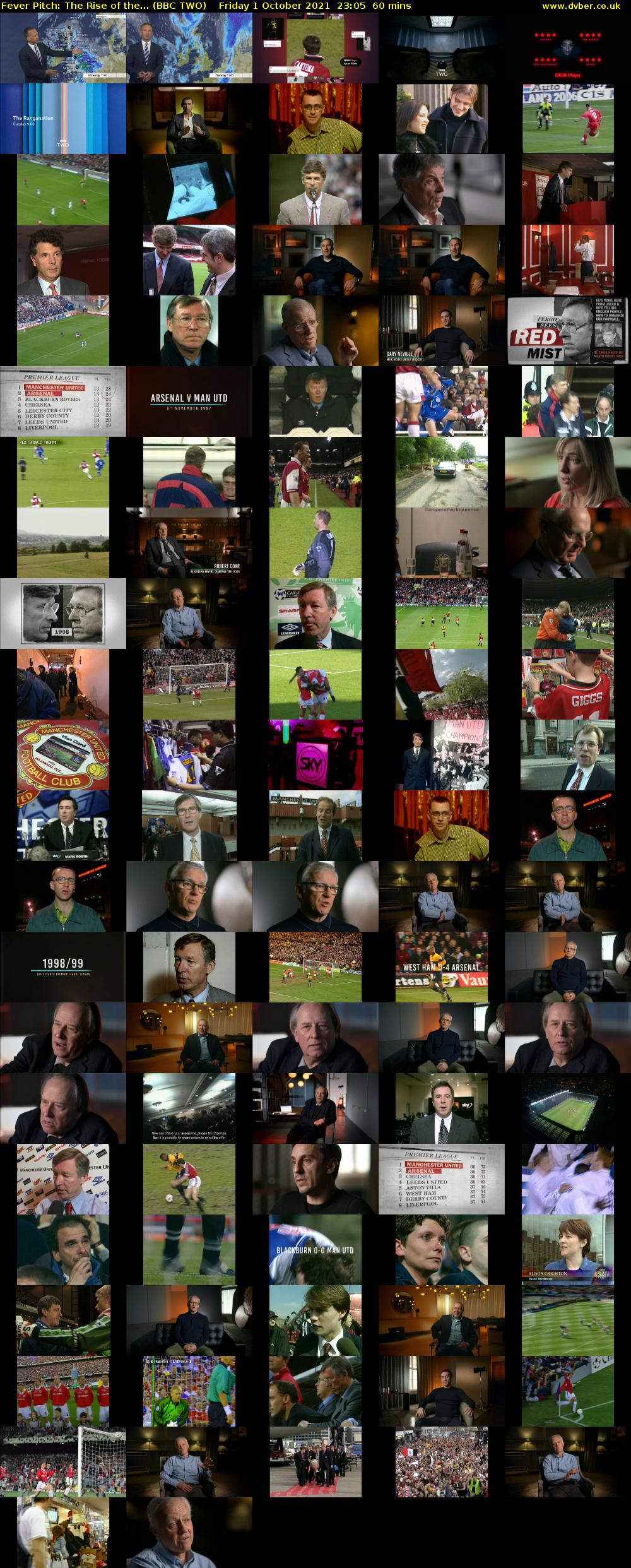 Fever Pitch: The Rise of the... (BBC TWO) Friday 1 October 2021 23:05 - 00:05