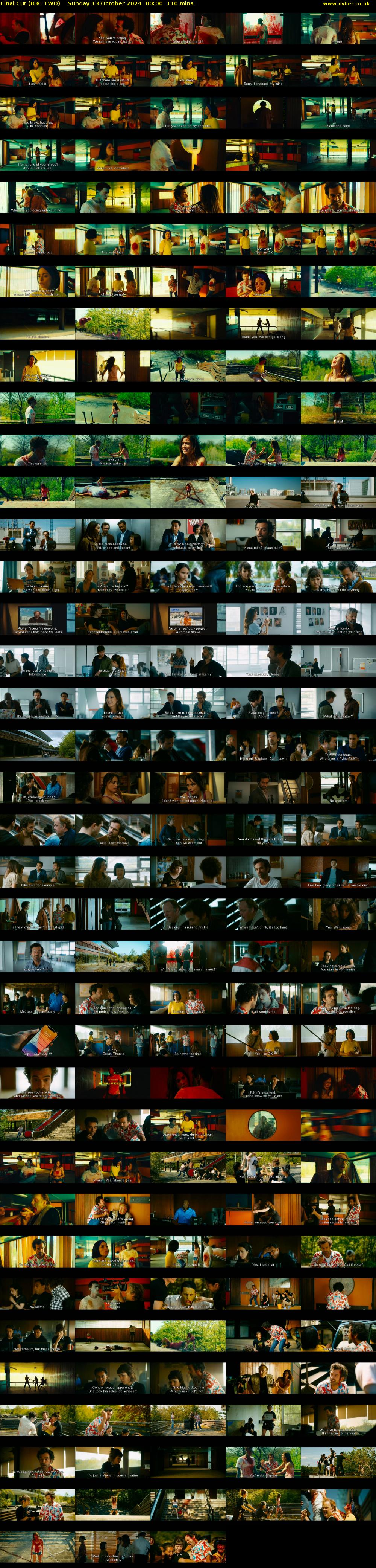 Final Cut (BBC TWO) Sunday 13 October 2024 00:00 - 01:50