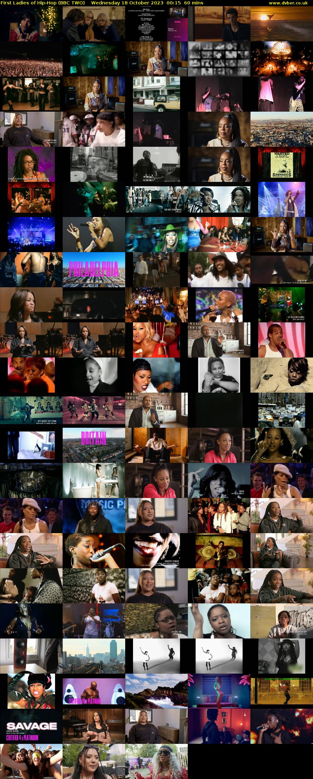 First Ladies of Hip-Hop (BBC TWO) Wednesday 18 October 2023 00:15 - 01:15