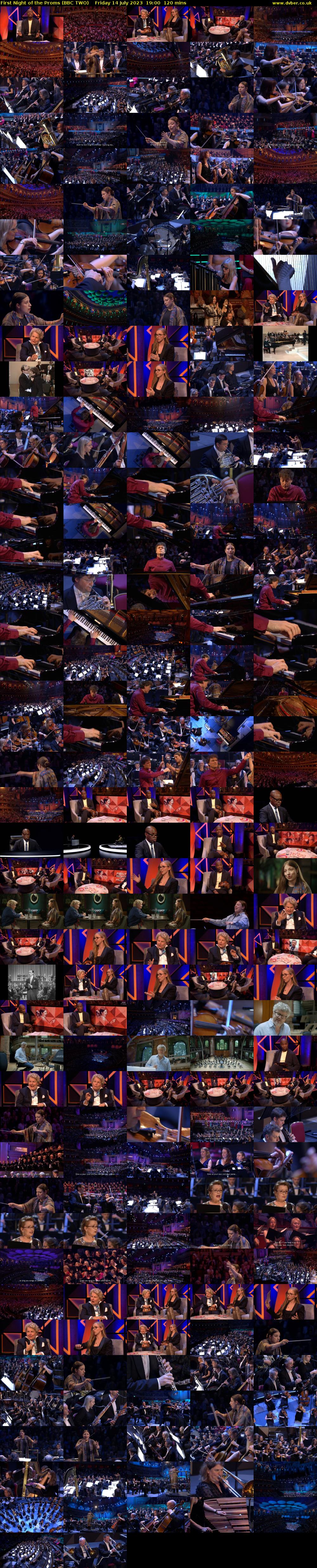 First Night of the Proms (BBC TWO) Friday 14 July 2023 19:00 - 21:00