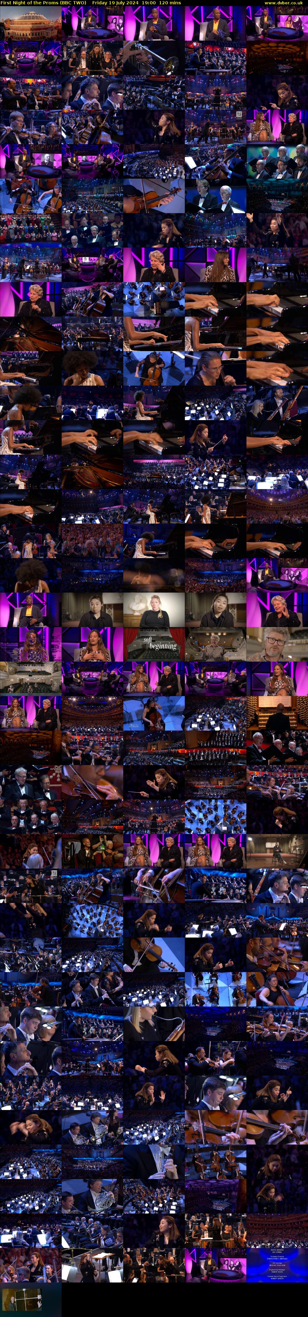 First Night of the Proms (BBC TWO) Friday 19 July 2024 19:00 - 21:00