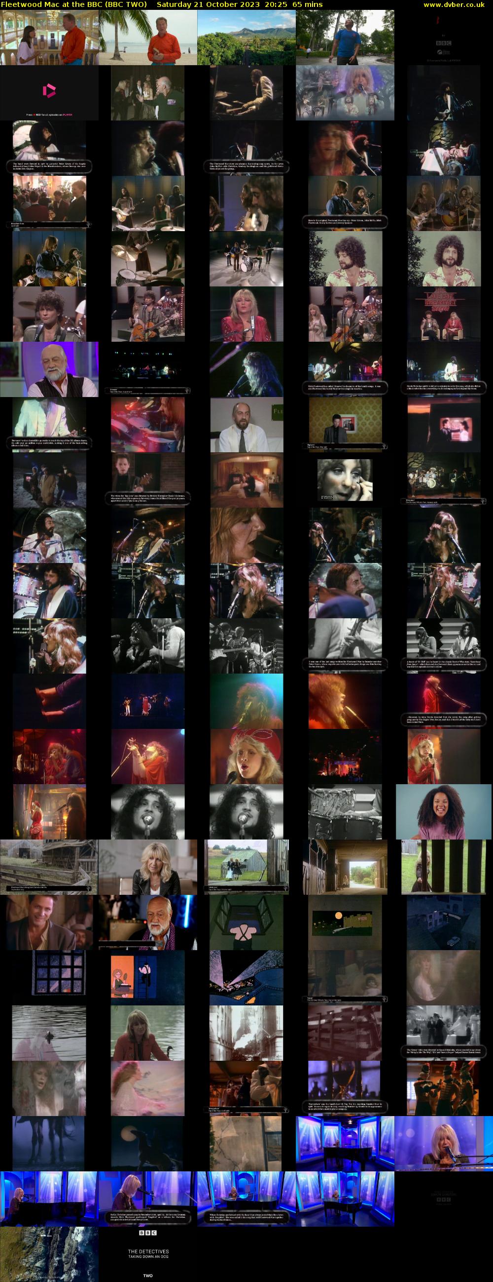 Fleetwood Mac at the BBC (BBC TWO) Saturday 21 October 2023 20:25 - 21:30
