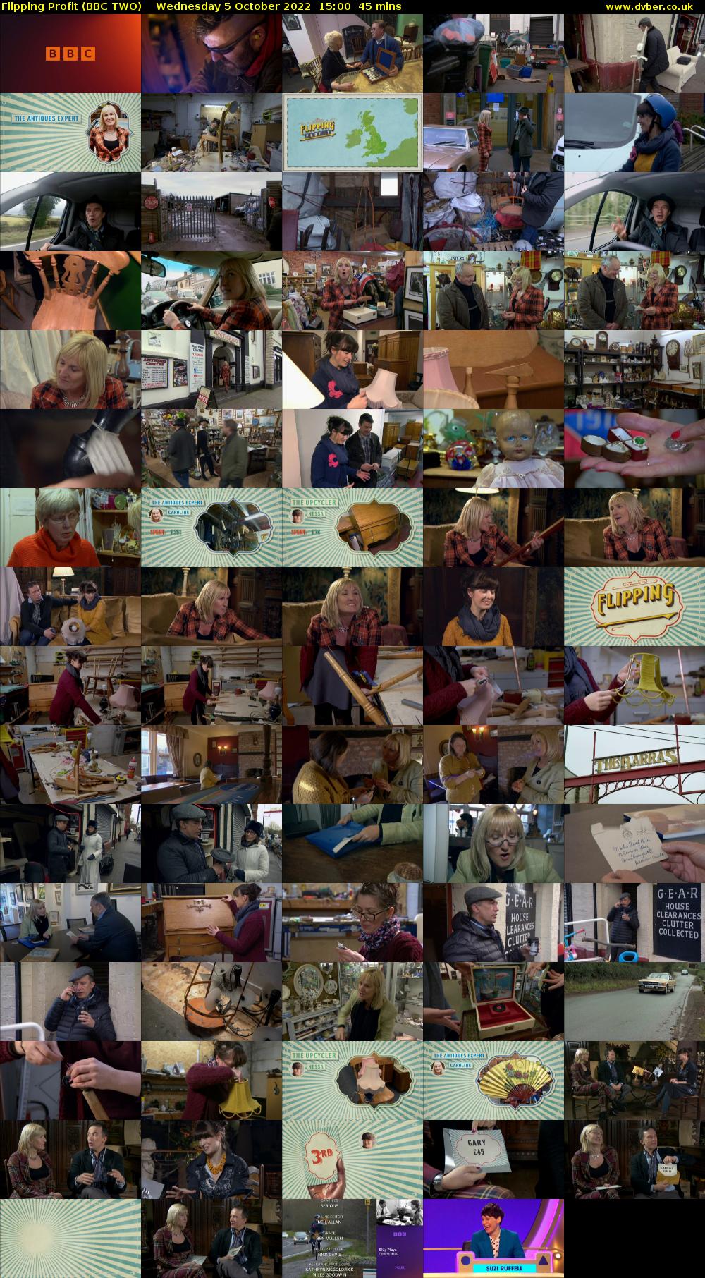 Flipping Profit (BBC TWO) Wednesday 5 October 2022 15:00 - 15:45
