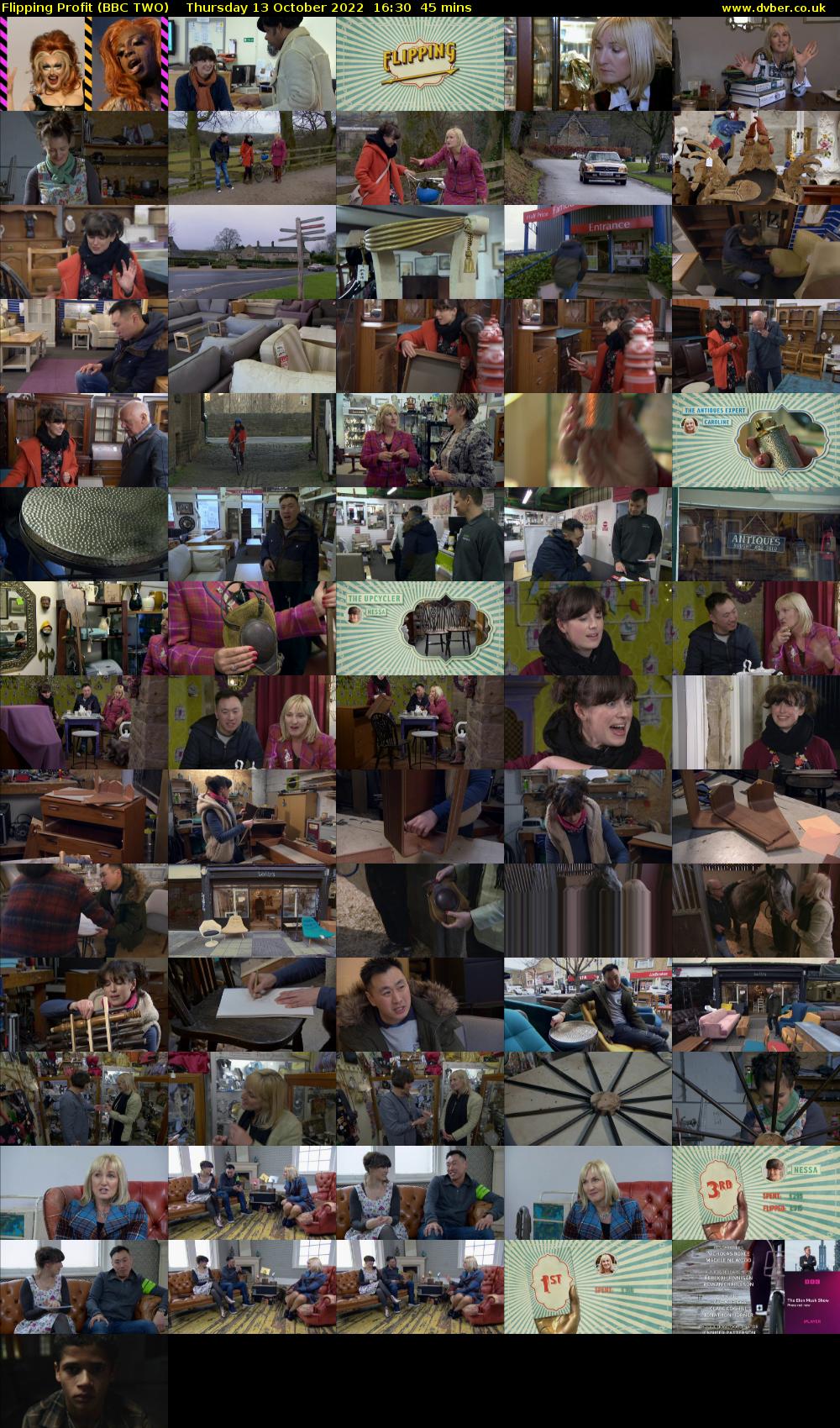 Flipping Profit (BBC TWO) Thursday 13 October 2022 16:30 - 17:15