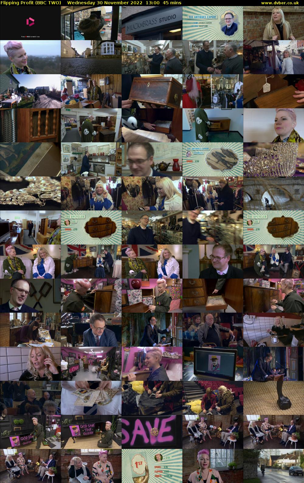 Flipping Profit (BBC TWO) Wednesday 30 November 2022 13:00 - 13:45