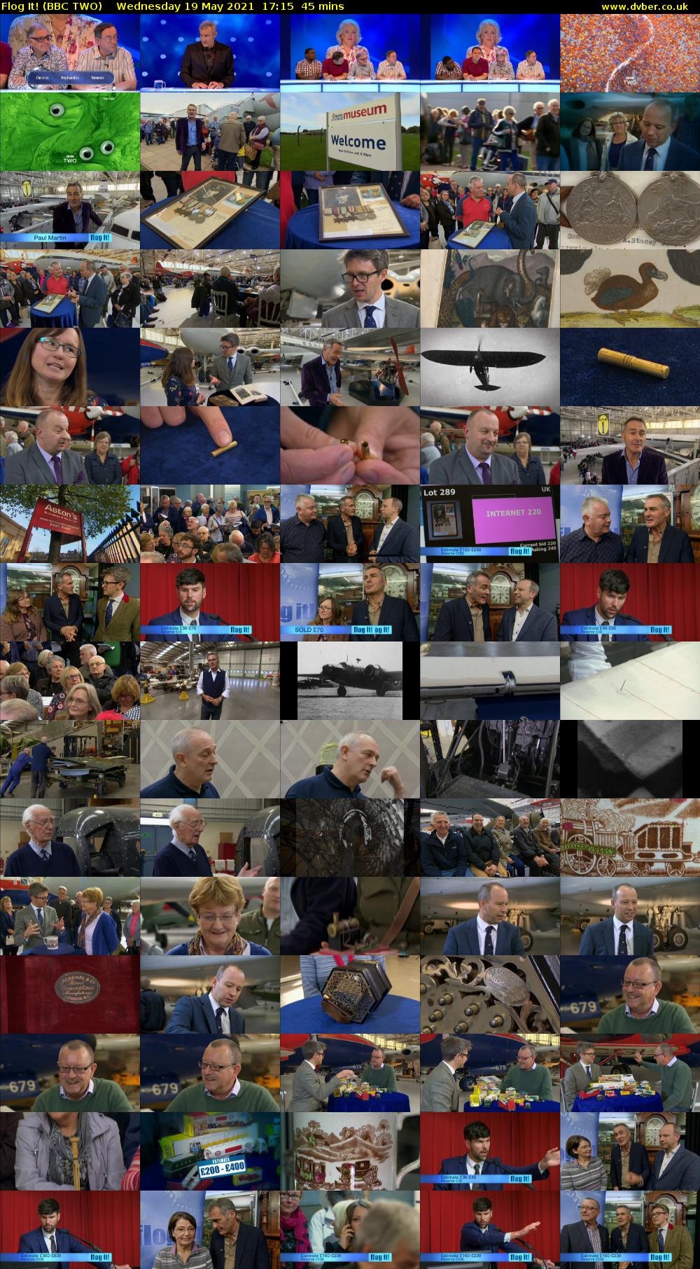 Flog It! (BBC TWO) Wednesday 19 May 2021 17:15 - 18:00