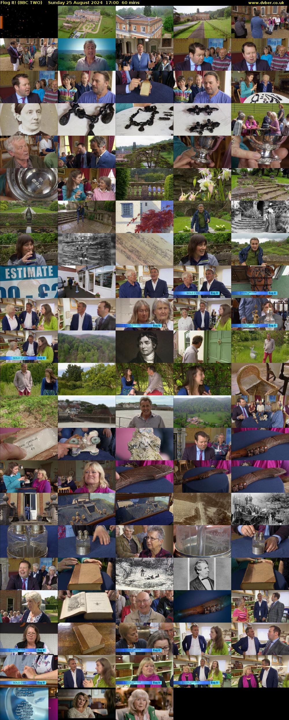 Flog It! (BBC TWO) Sunday 25 August 2024 17:00 - 18:00