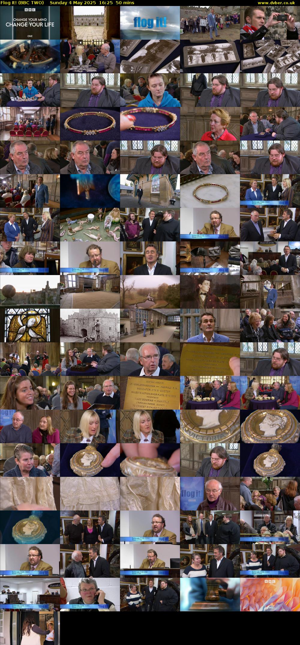 Flog It! (BBC TWO) Sunday 4 May 2025 16:25 - 17:15
