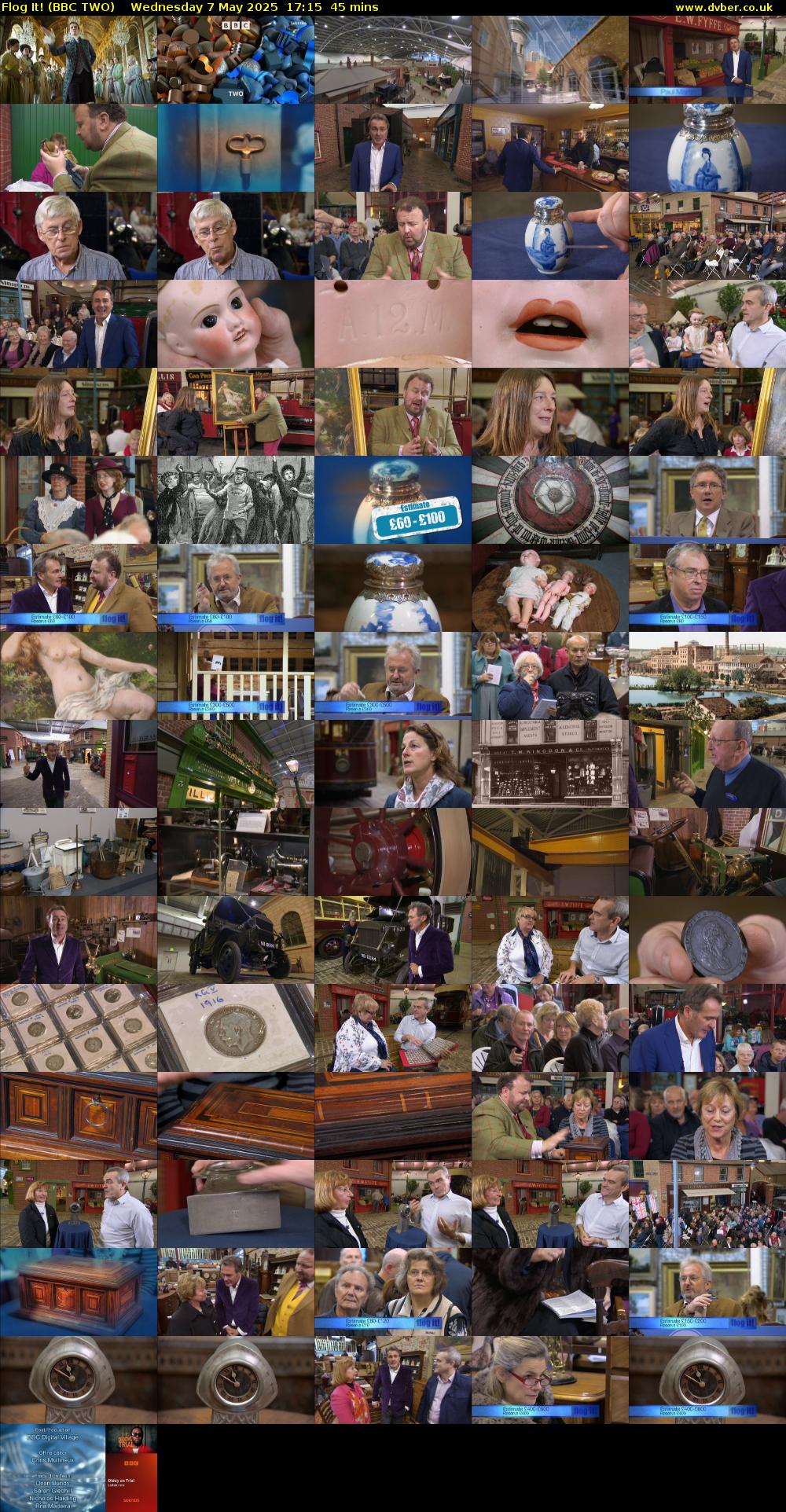 Flog It! (BBC TWO) Wednesday 7 May 2025 17:15 - 18:00