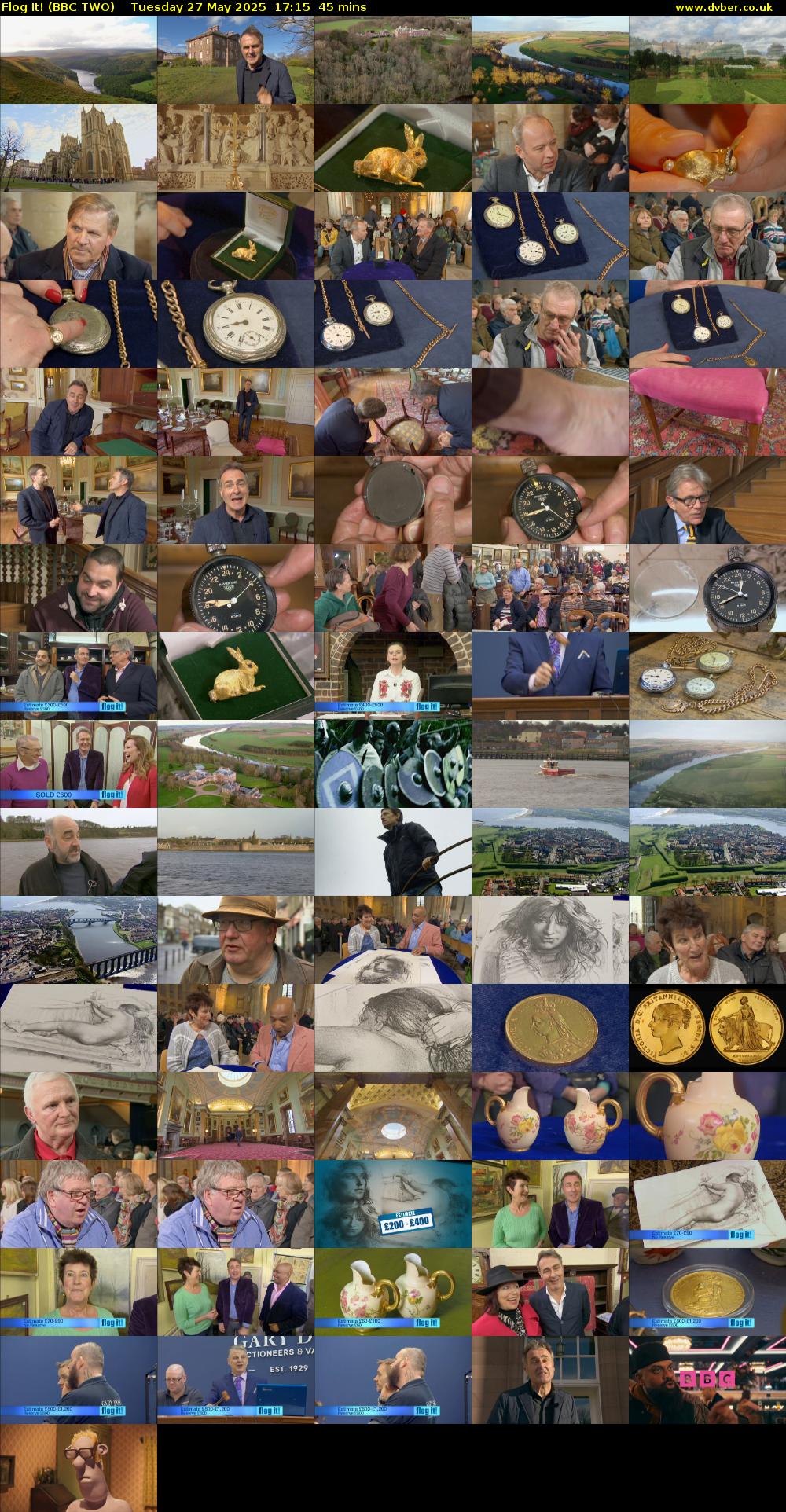 Flog It! (BBC TWO) Tuesday 27 May 2025 17:15 - 18:00