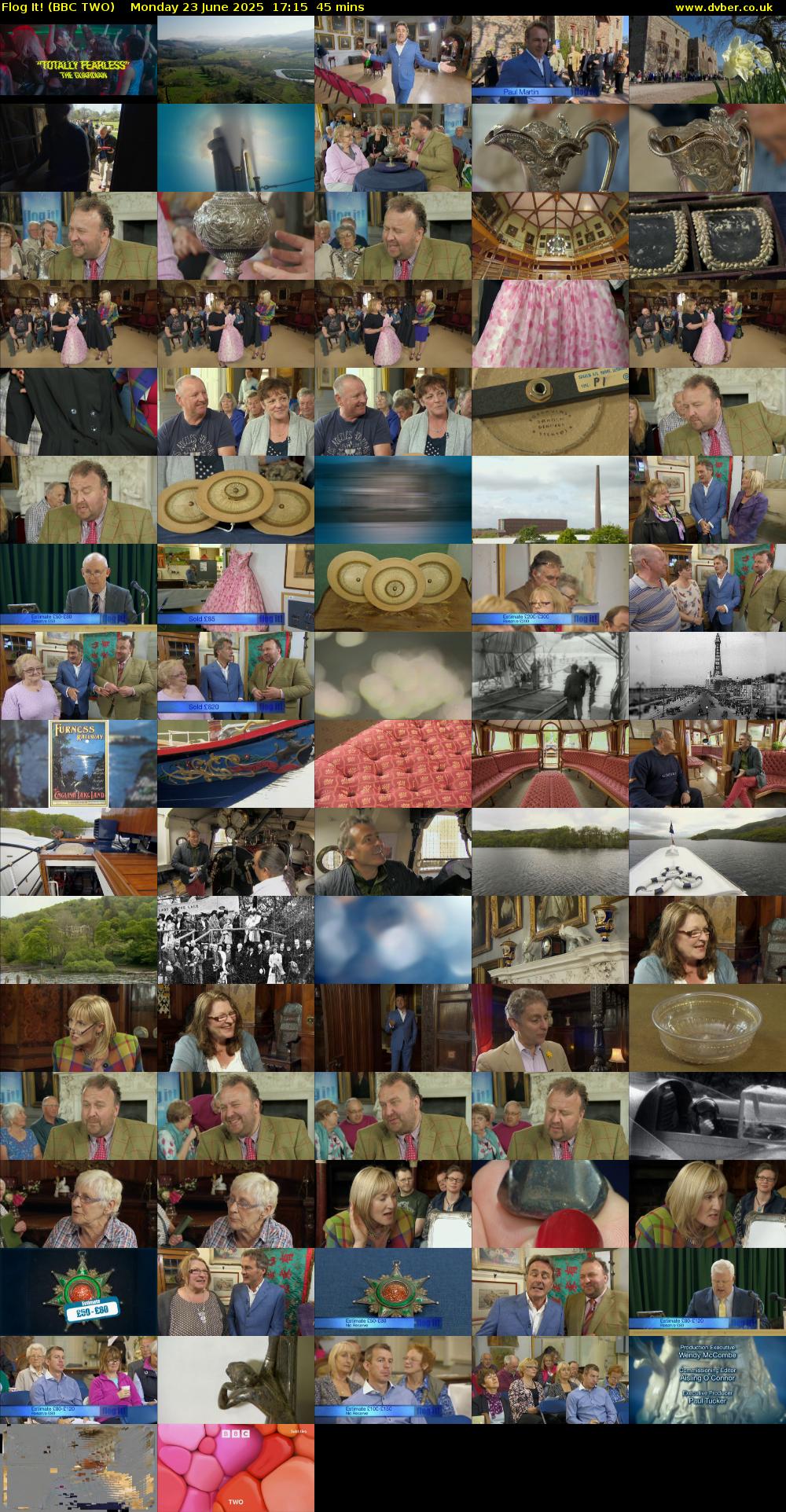 Flog It! (BBC TWO) Monday 23 June 2025 17:15 - 18:00