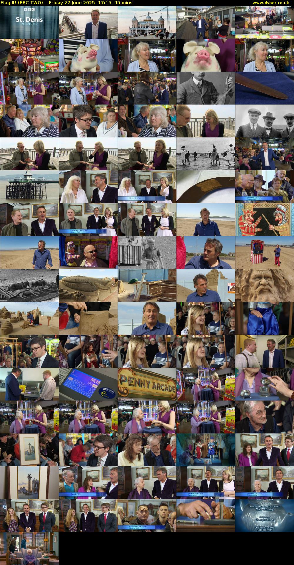 Flog It! (BBC TWO) Friday 27 June 2025 17:15 - 18:00