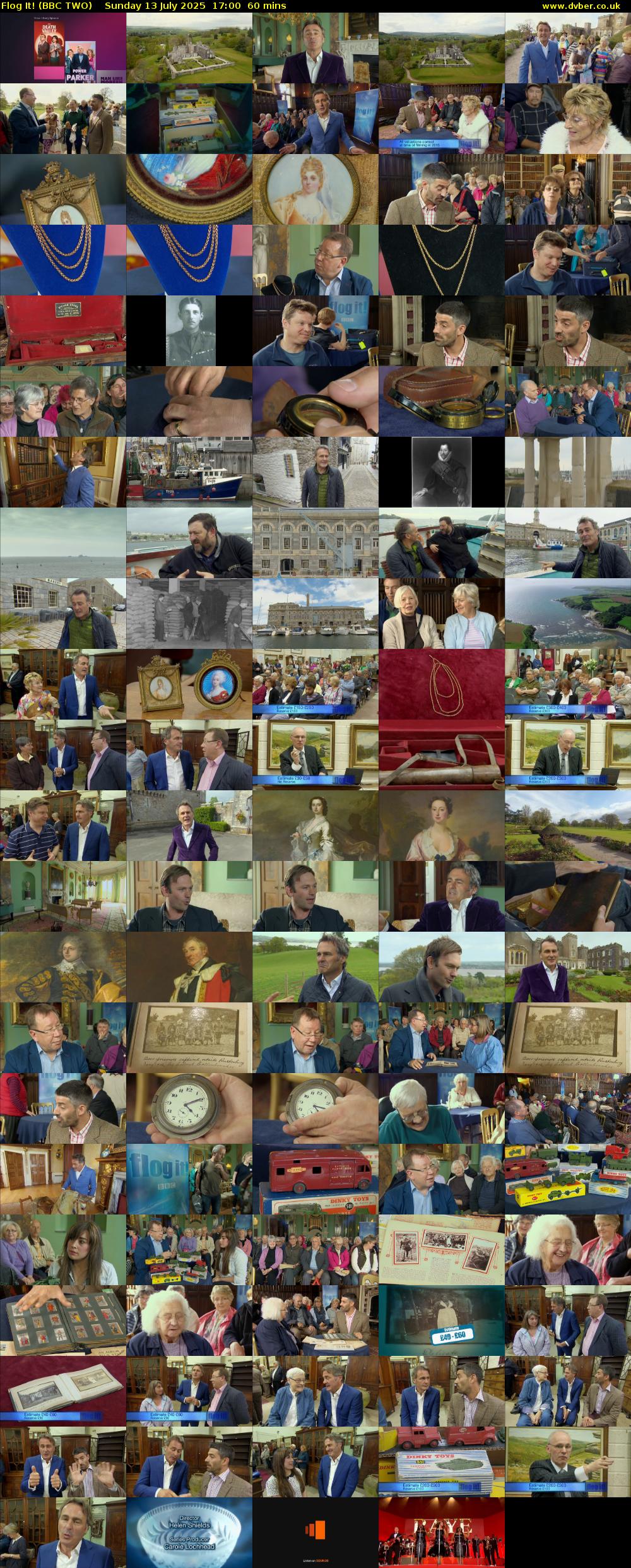 Flog It! (BBC TWO) Sunday 13 July 2025 17:00 - 18:00