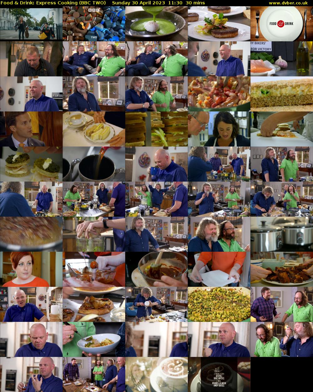 Food & Drink: Express Cooking (BBC TWO) Sunday 30 April 2023 11:30 - 12:00