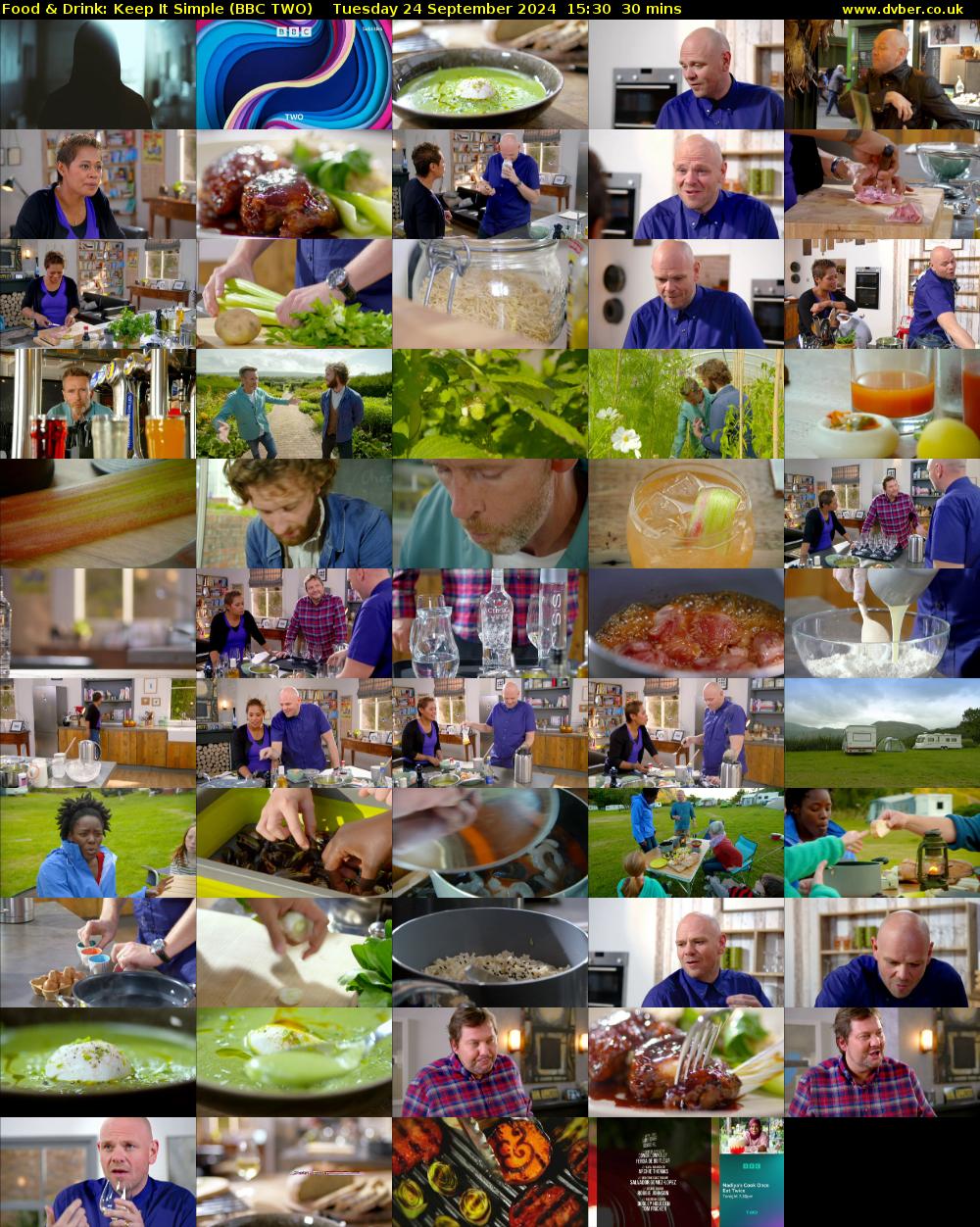 Food & Drink: Keep It Simple (BBC TWO) Tuesday 24 September 2024 15:30 - 16:00