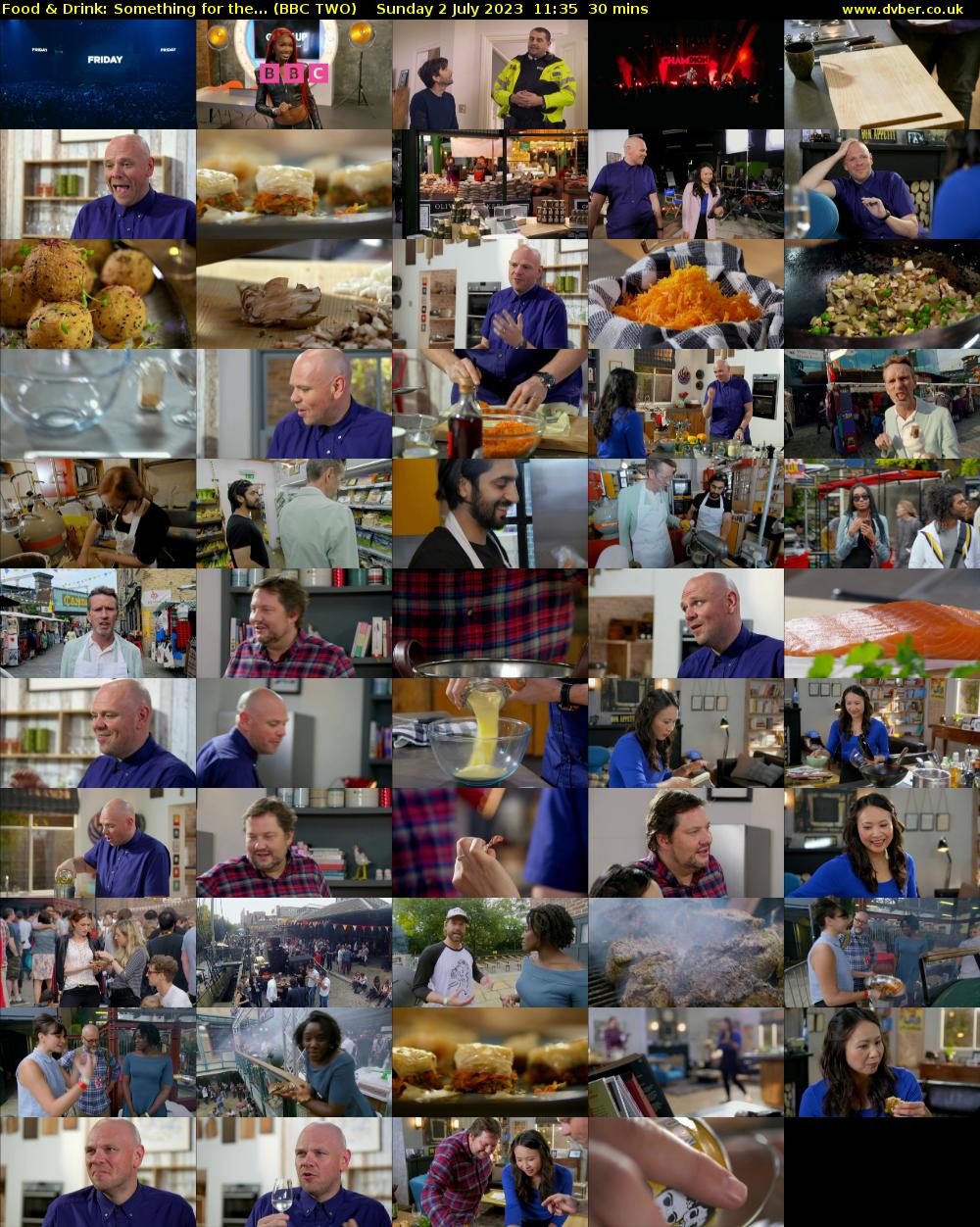 Food & Drink: Something for the... (BBC TWO) Sunday 2 July 2023 11:35 - 12:05