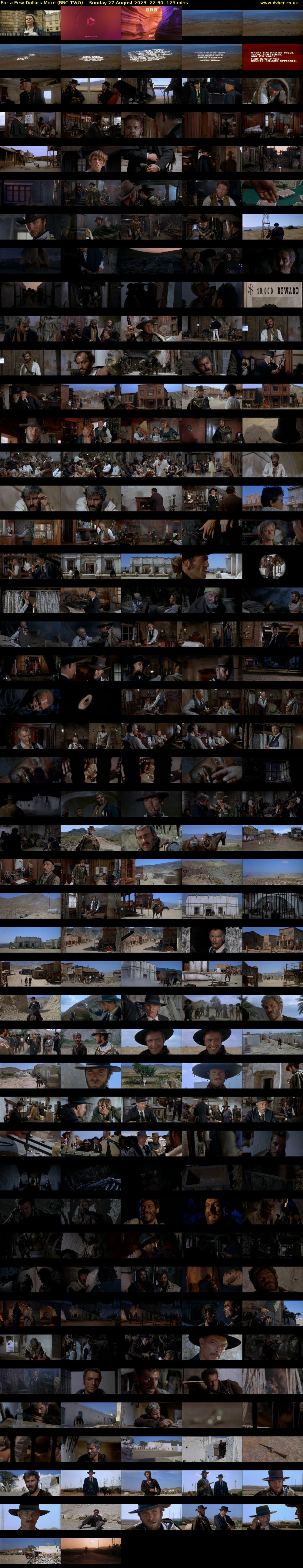 For a Few Dollars More (BBC TWO) Sunday 27 August 2023 22:30 - 00:35
