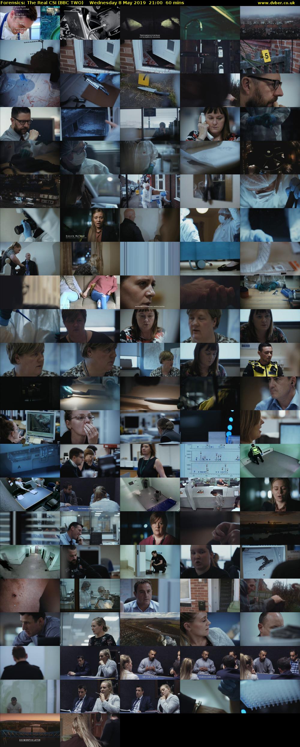 Forensics: The Real CSI (BBC TWO) Wednesday 8 May 2019 21:00 - 22:00