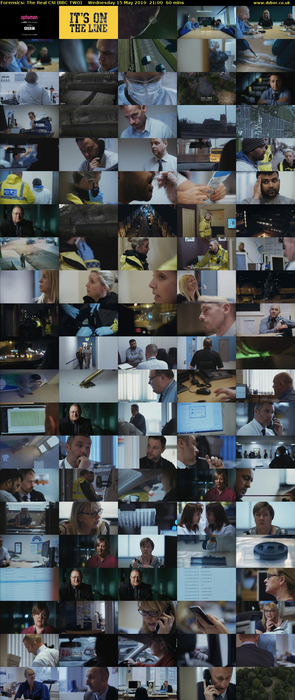 Forensics: The Real CSI (BBC TWO) Wednesday 15 May 2019 21:00 - 22:00