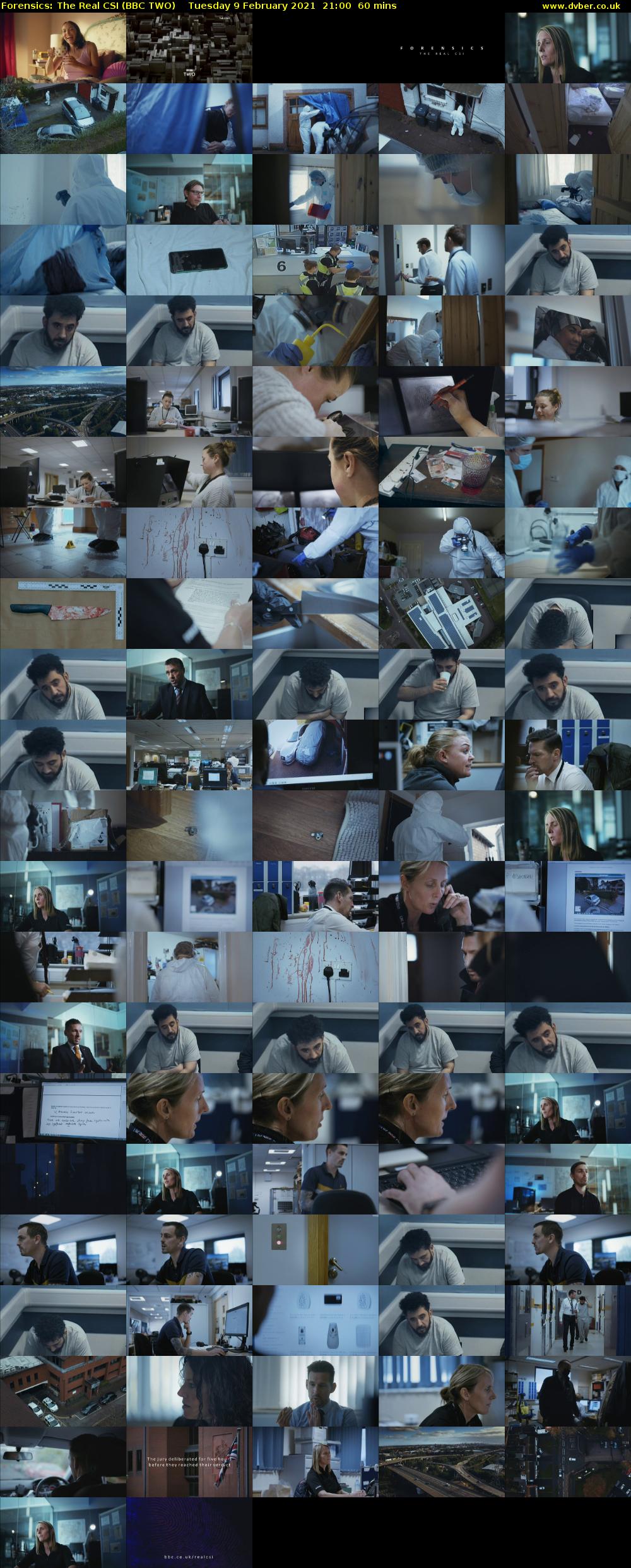 Forensics: The Real CSI (BBC TWO) Tuesday 9 February 2021 21:00 - 22:00