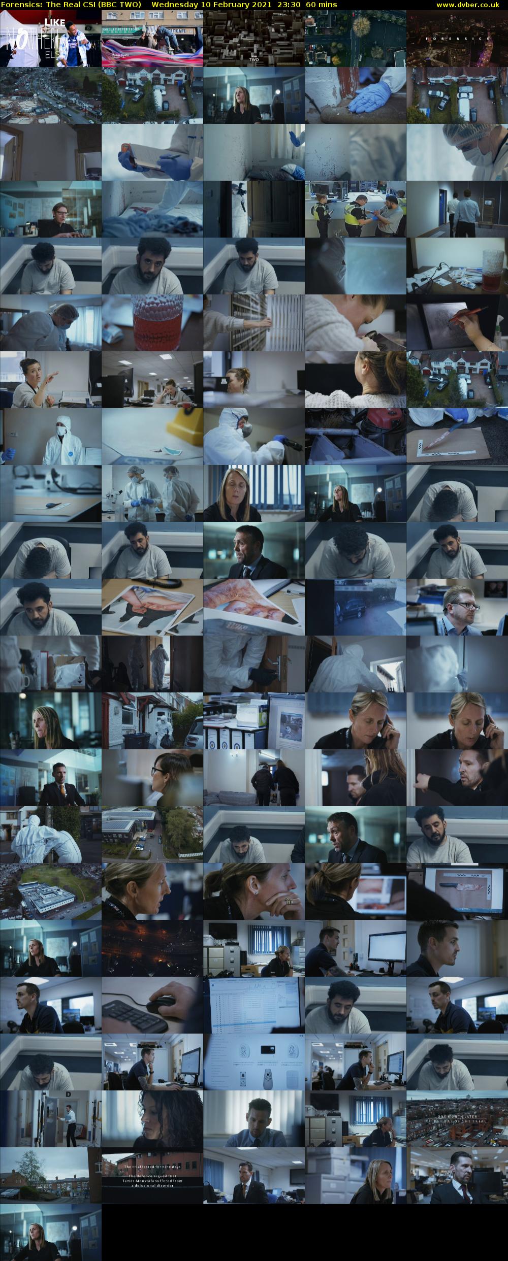 Forensics: The Real CSI (BBC TWO) Wednesday 10 February 2021 23:30 - 00:30