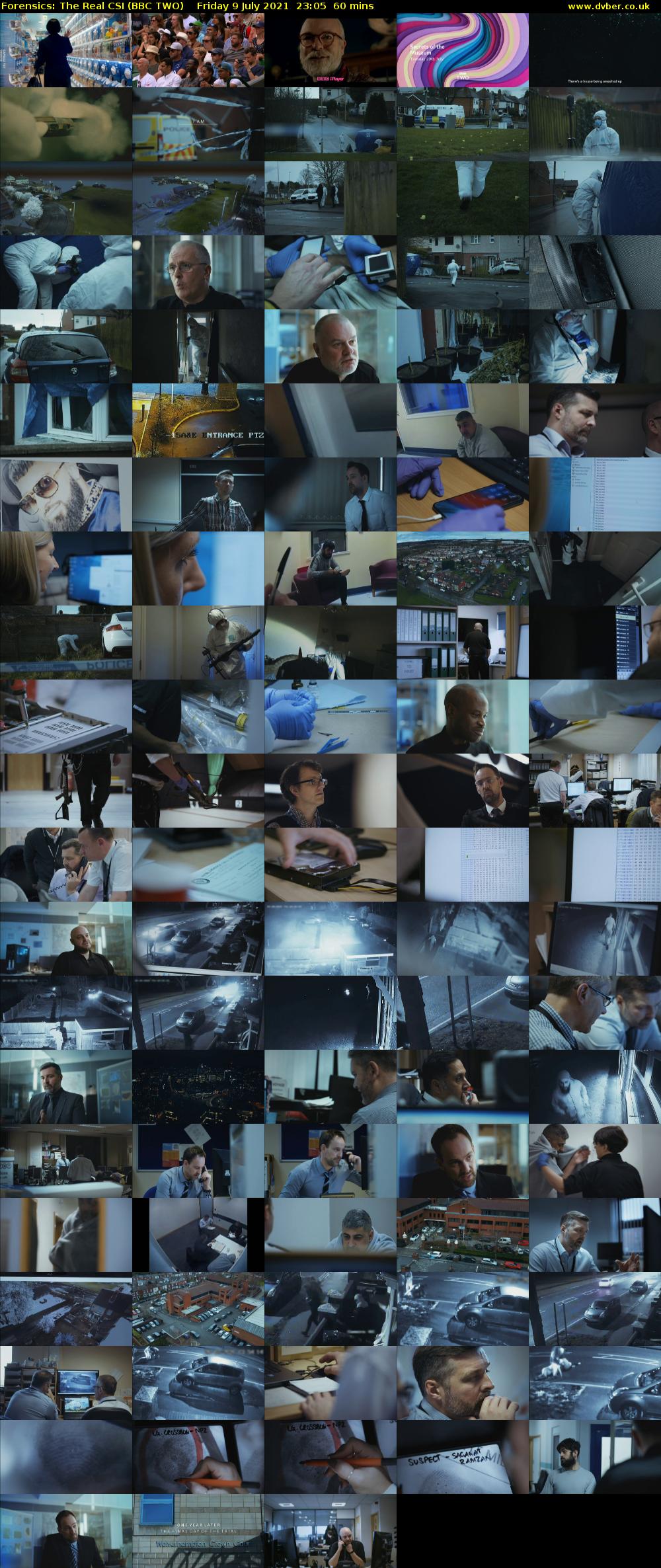 Forensics: The Real CSI (BBC TWO) Friday 9 July 2021 23:05 - 00:05