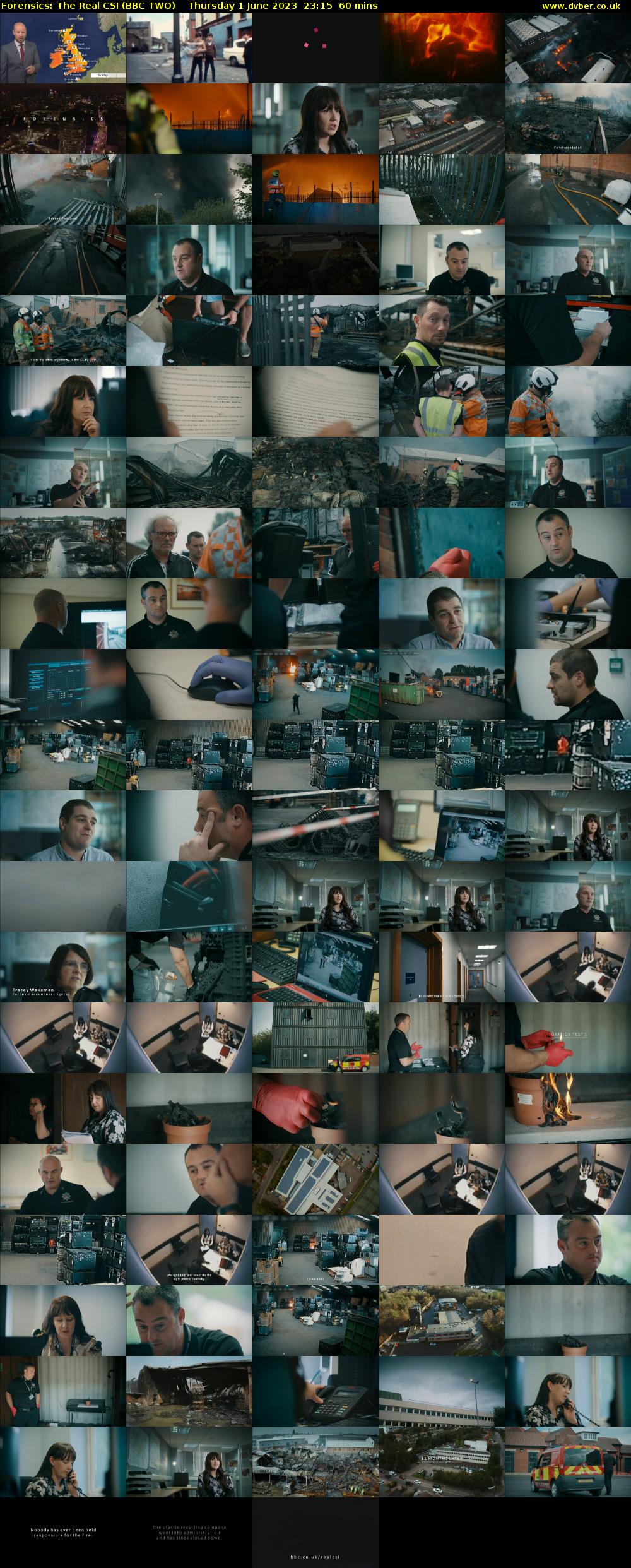 Forensics: The Real CSI (BBC TWO) Thursday 1 June 2023 23:15 - 00:15