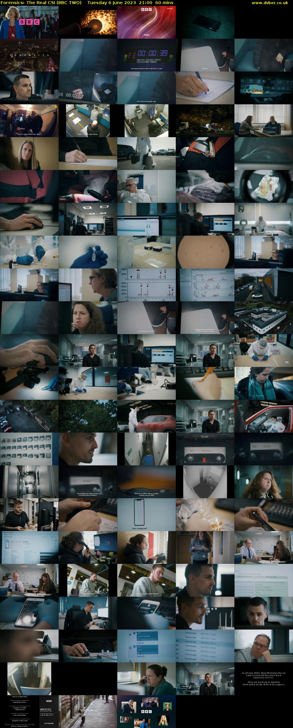 Forensics: The Real CSI (BBC TWO) Tuesday 6 June 2023 21:00 - 22:00