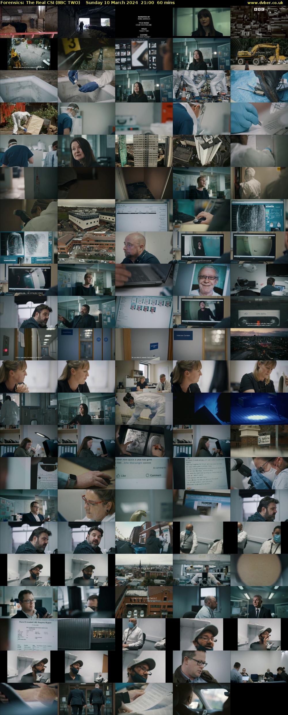 Forensics: The Real CSI (BBC TWO) Sunday 10 March 2024 21:00 - 22:00