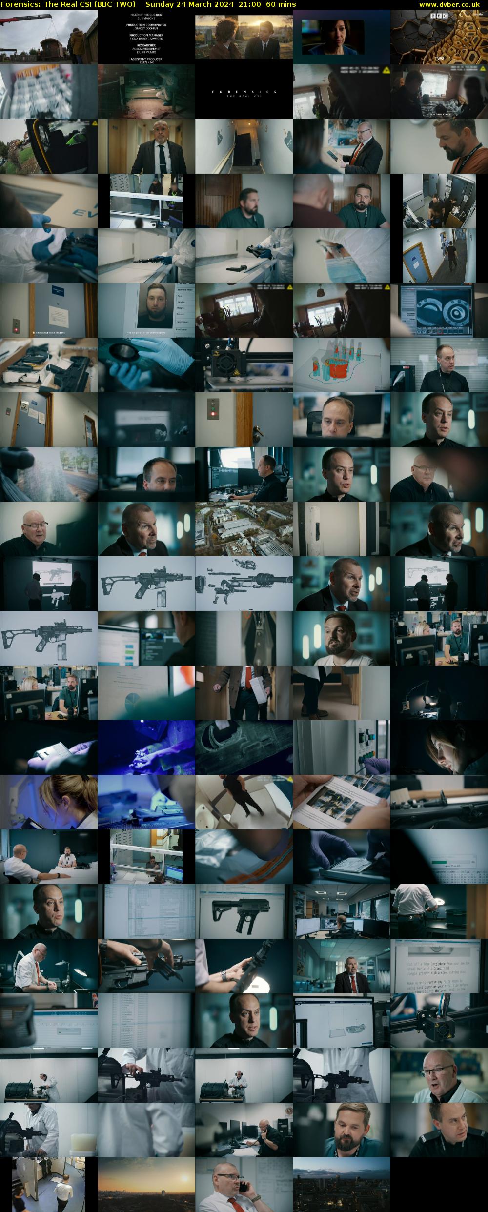 Forensics: The Real CSI (BBC TWO) Sunday 24 March 2024 21:00 - 22:00