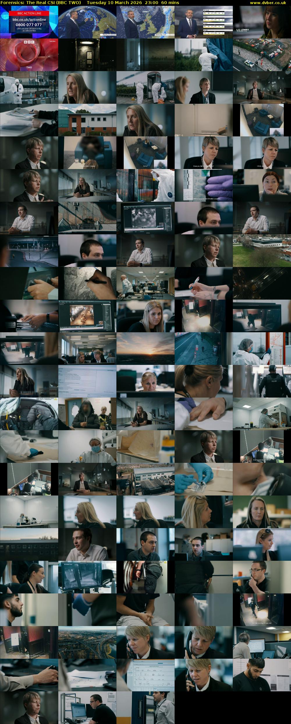 Forensics: The Real CSI (BBC TWO) Tuesday 10 March 2026 23:00 - 00:00