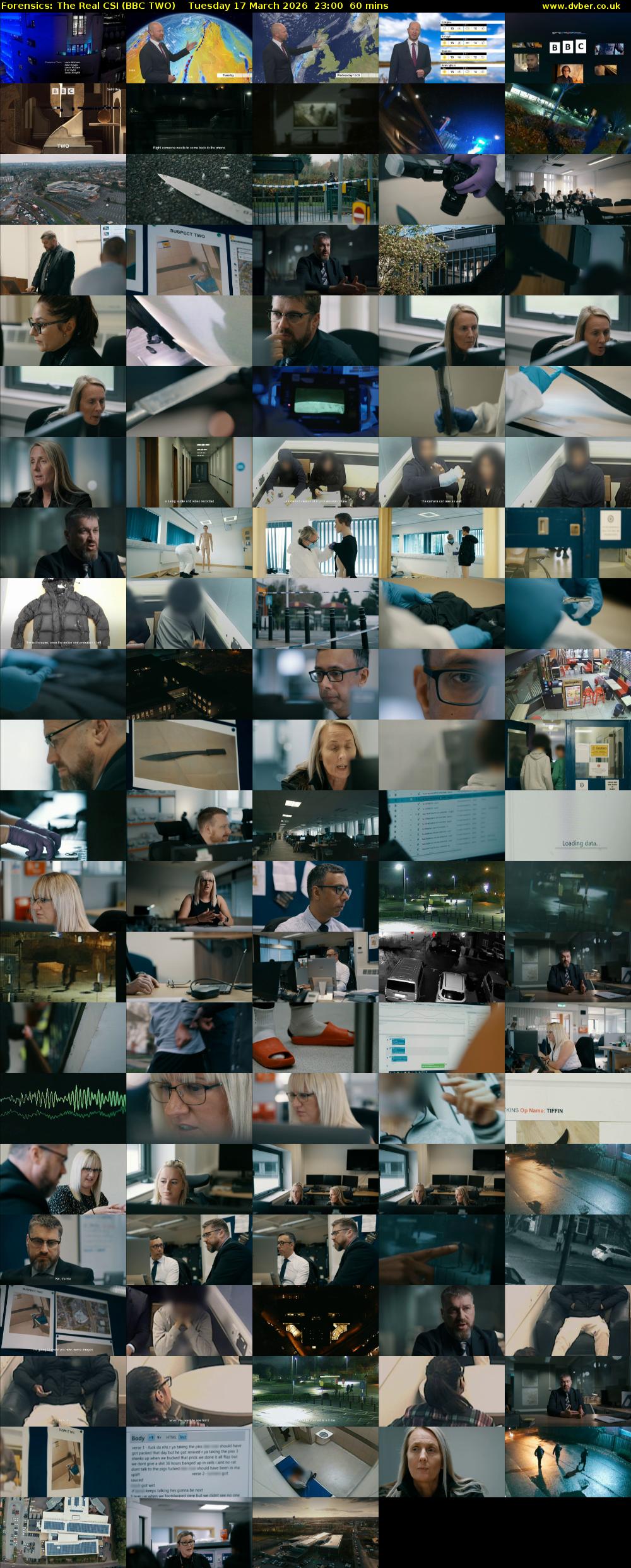 Forensics: The Real CSI (BBC TWO) Tuesday 17 March 2026 23:00 - 00:00