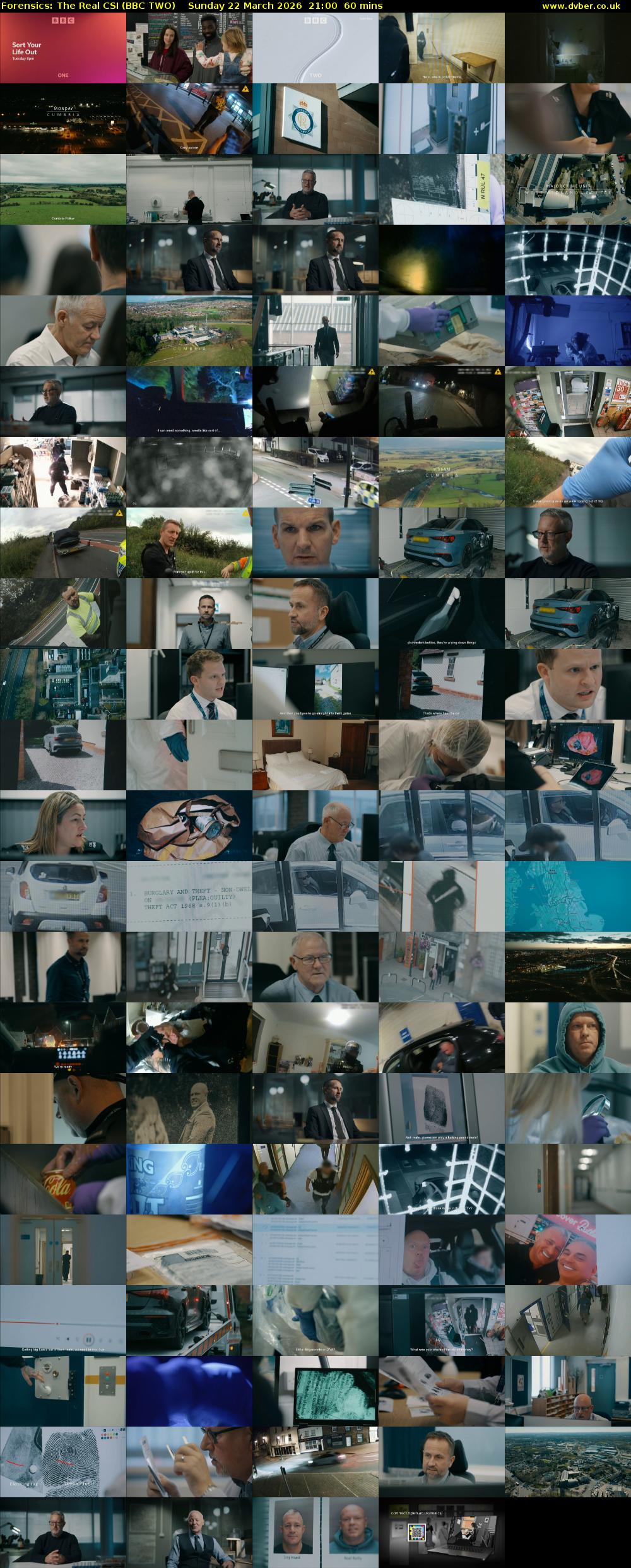Forensics: The Real CSI (BBC TWO) Sunday 22 March 2026 21:00 - 22:00