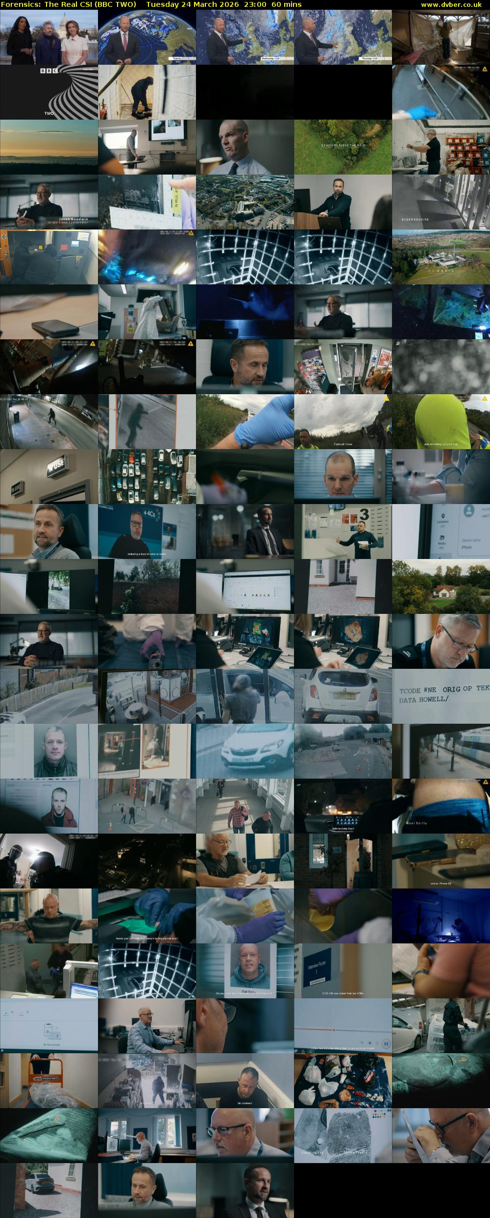 Forensics: The Real CSI (BBC TWO) Tuesday 24 March 2026 23:00 - 00:00