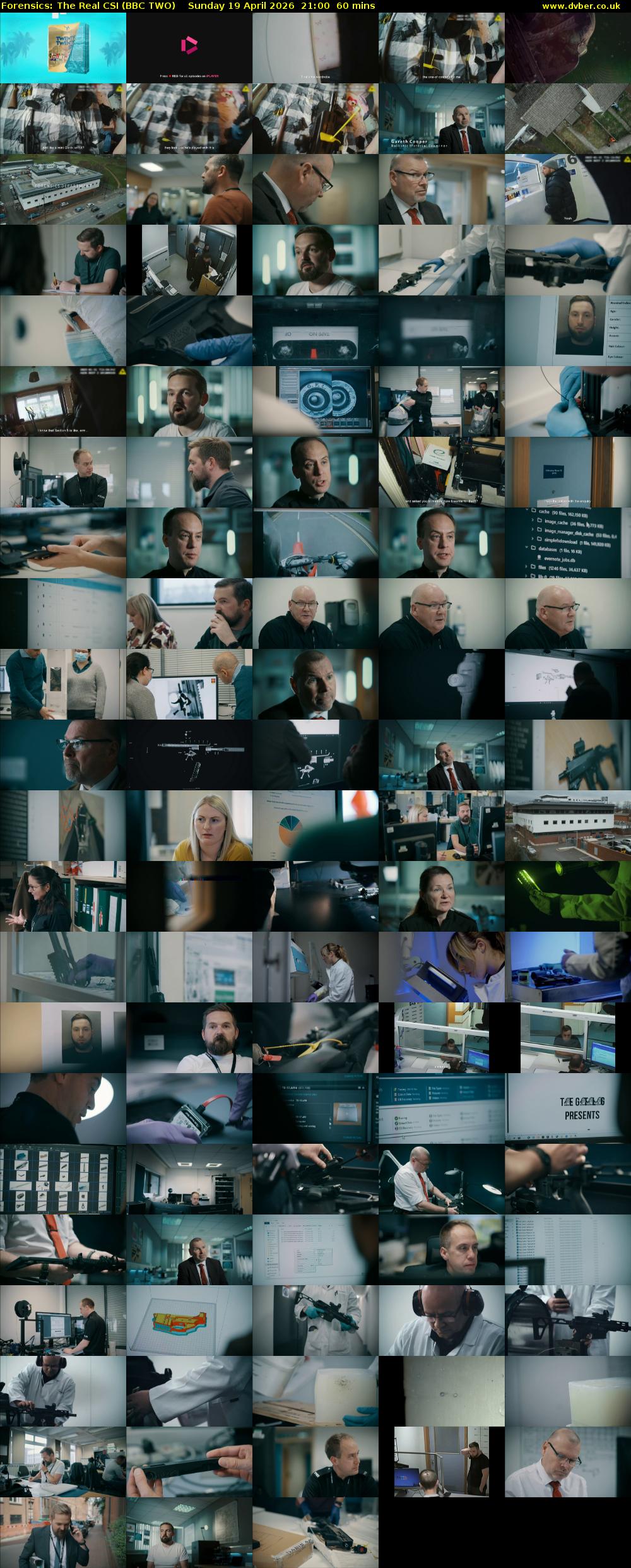 Forensics: The Real CSI (BBC TWO) Sunday 19 April 2026 21:00 - 22:00