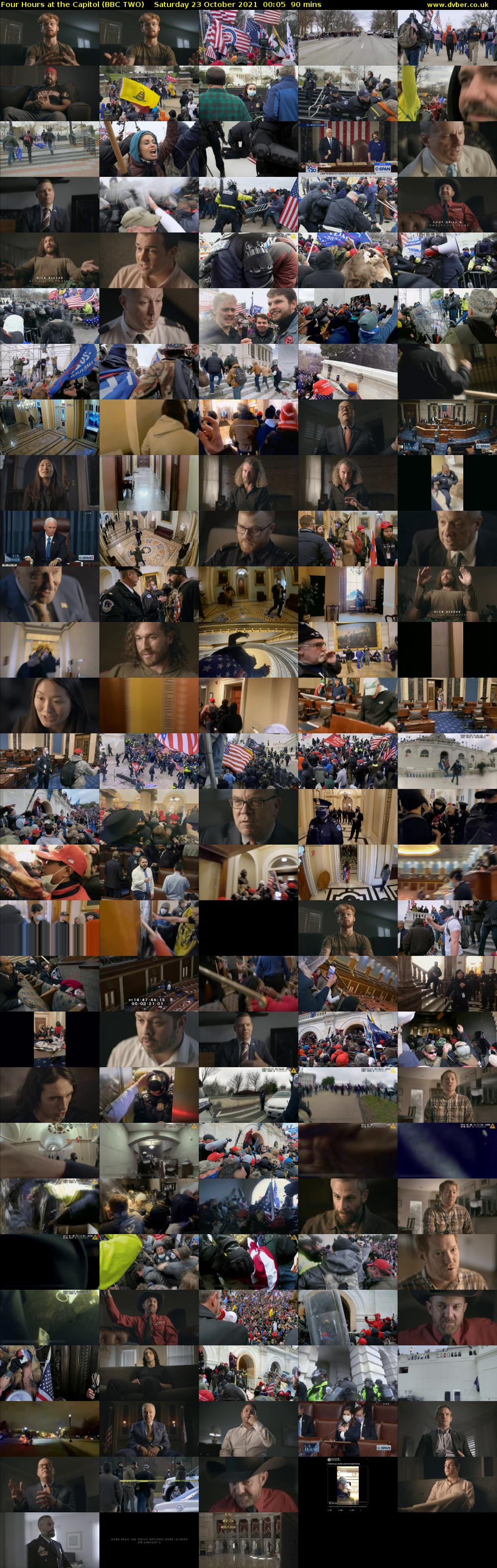 Four Hours at the Capitol (BBC TWO) Saturday 23 October 2021 00:05 - 01:35