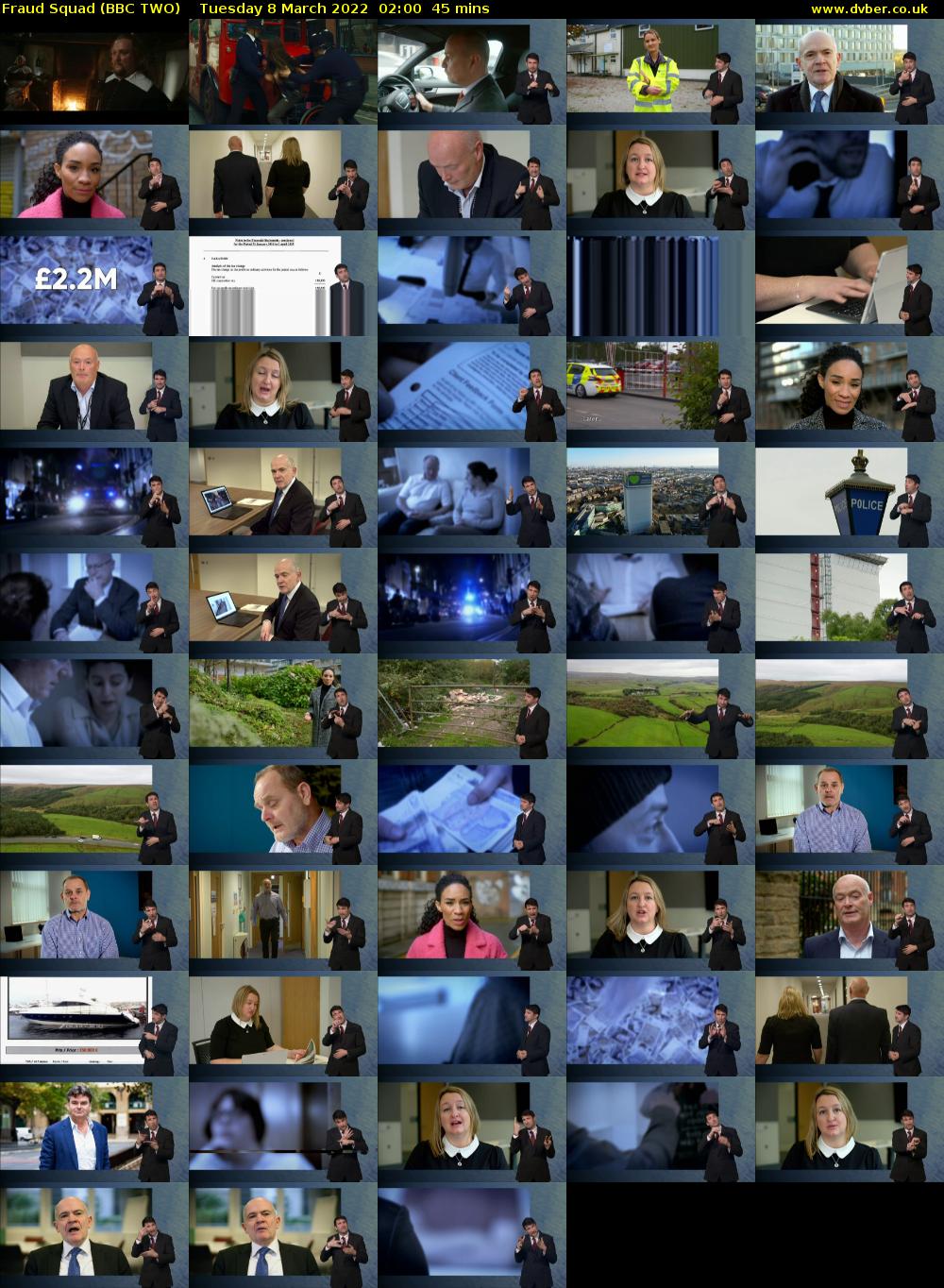 Fraud Squad (BBC TWO) Tuesday 8 March 2022 02:00 - 02:45