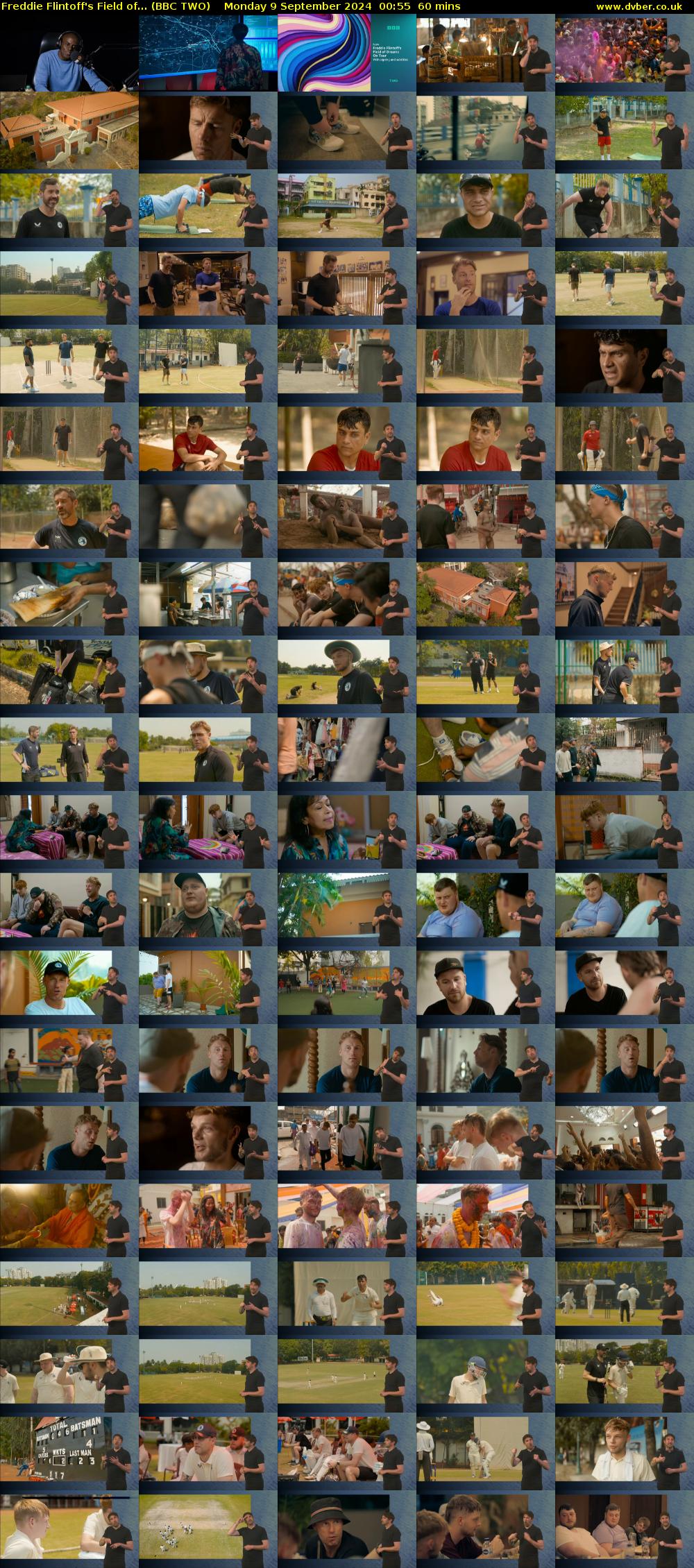 Freddie Flintoff's Field of... (BBC TWO) Monday 9 September 2024 00:55 - 01:55