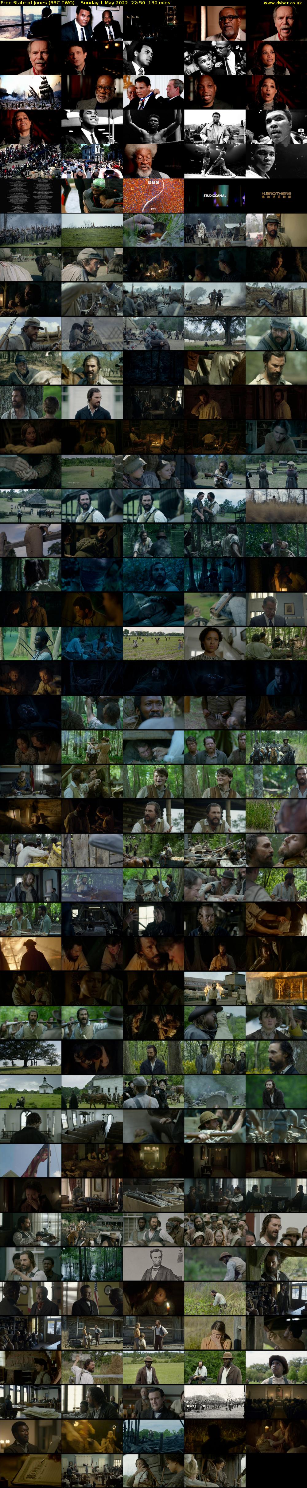 Free State of Jones (BBC TWO) Sunday 1 May 2022 22:50 - 01:00