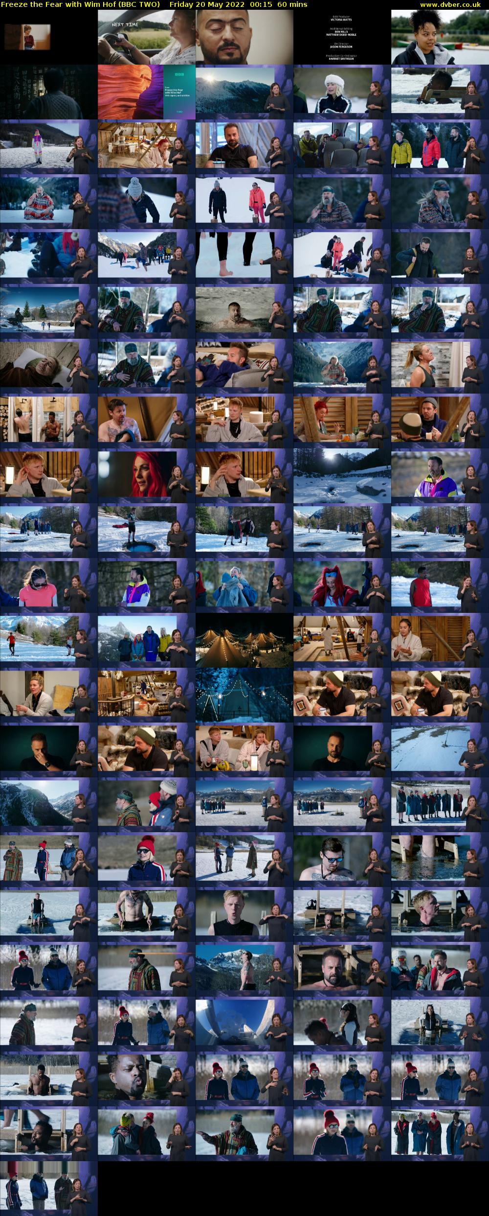 Freeze the Fear with Wim Hof (BBC TWO) Friday 20 May 2022 00:15 - 01:15