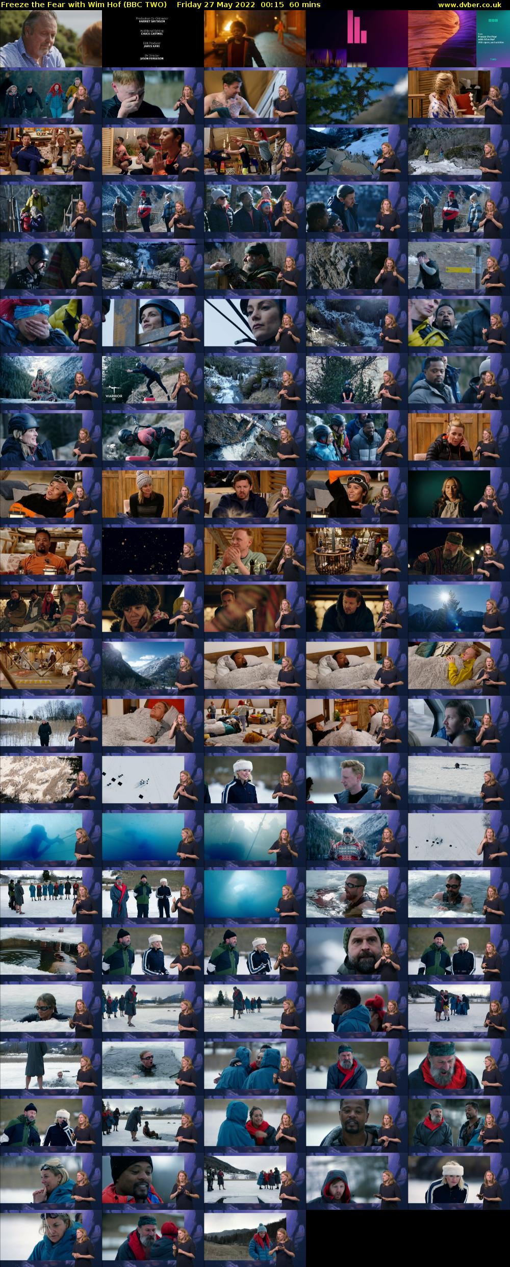 Freeze the Fear with Wim Hof (BBC TWO) Friday 27 May 2022 00:15 - 01:15