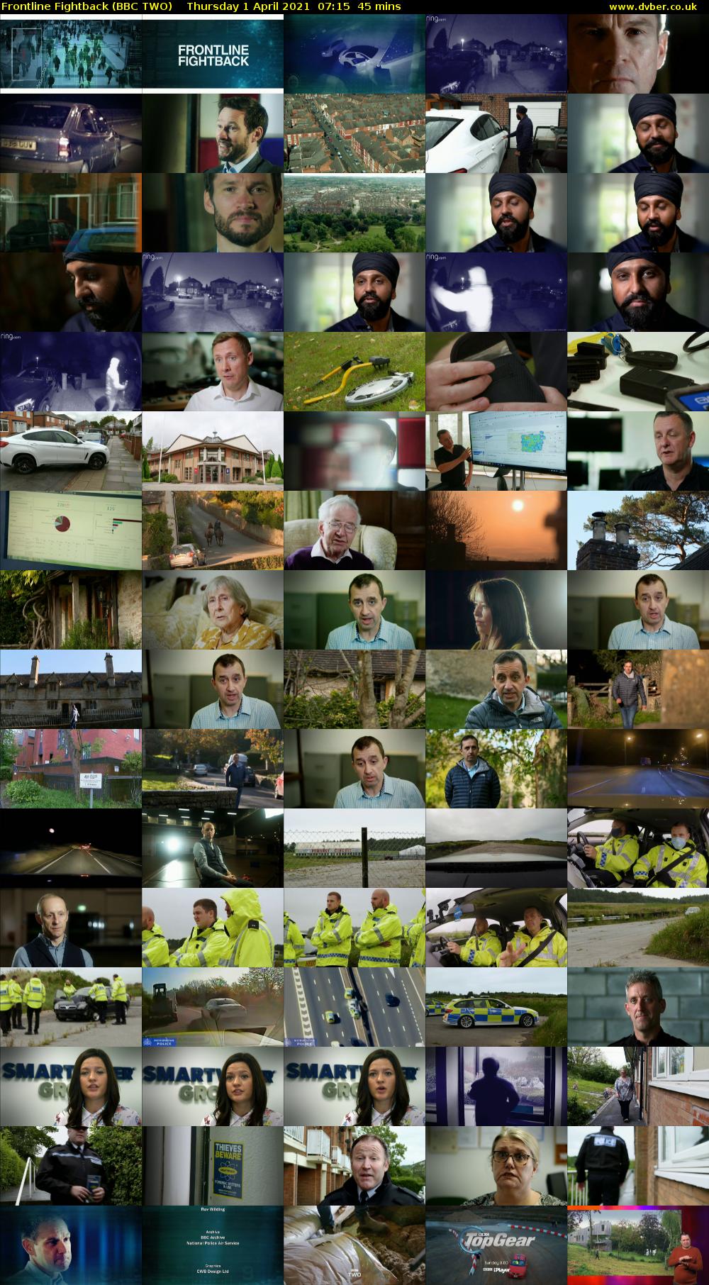 Frontline Fightback (BBC TWO) Thursday 1 April 2021 07:15 - 08:00