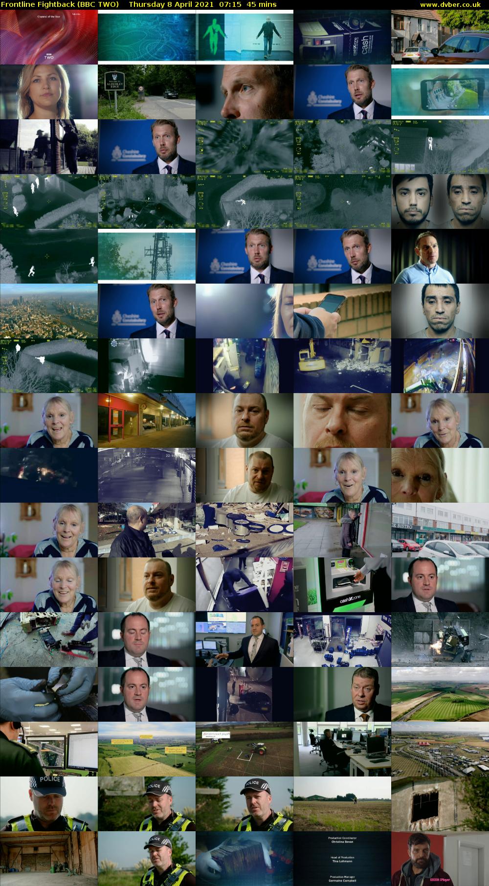 Frontline Fightback (BBC TWO) Thursday 8 April 2021 07:15 - 08:00