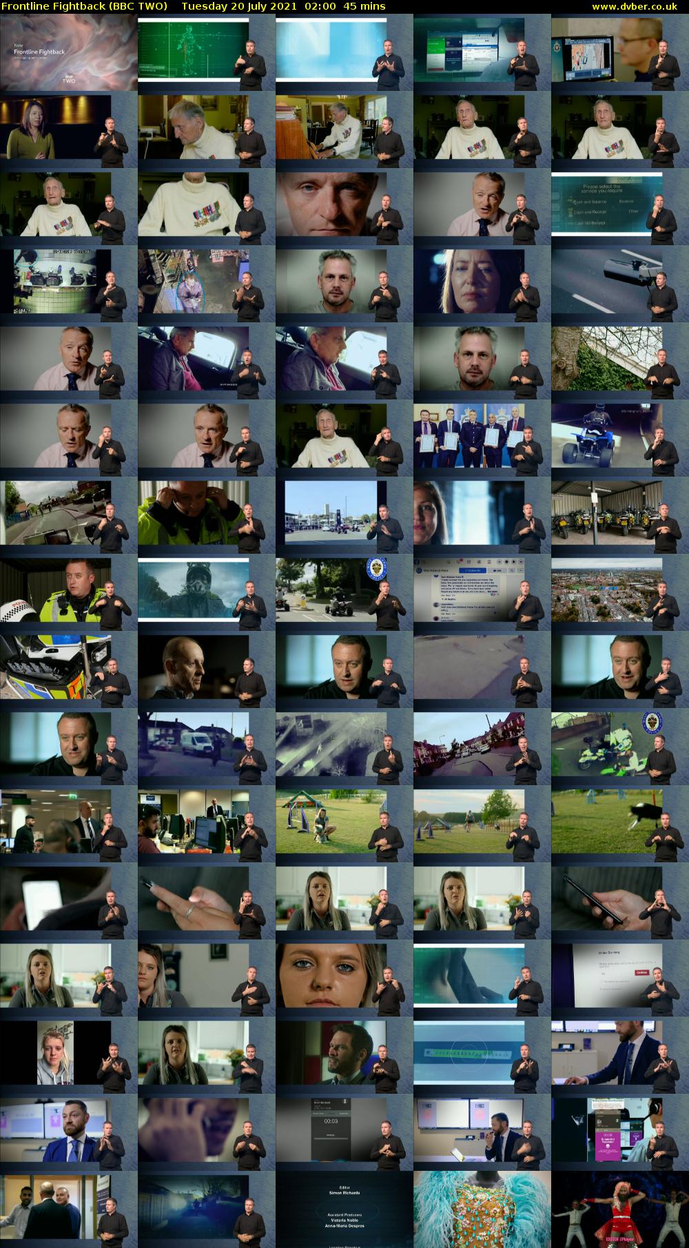 Frontline Fightback (BBC TWO) Tuesday 20 July 2021 02:00 - 02:45
