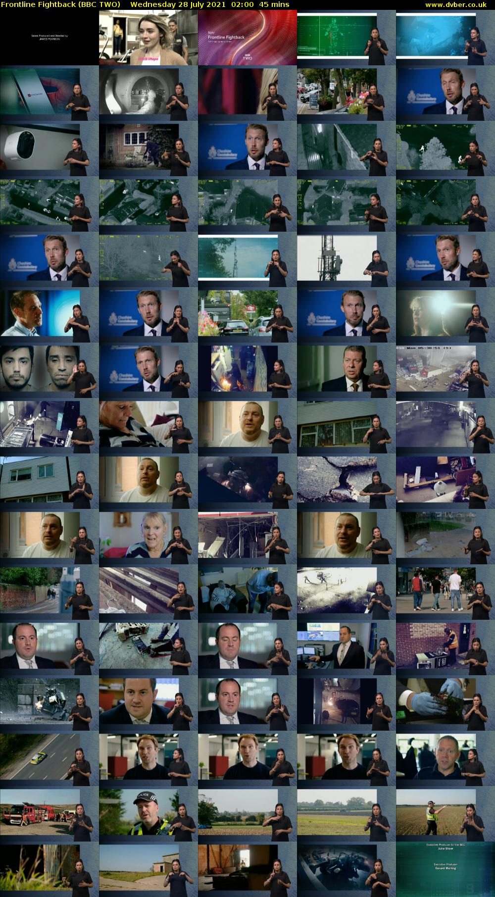 Frontline Fightback (BBC TWO) Wednesday 28 July 2021 02:00 - 02:45