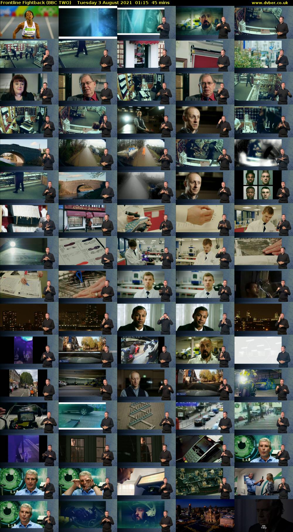 Frontline Fightback (BBC TWO) Tuesday 3 August 2021 01:15 - 02:00
