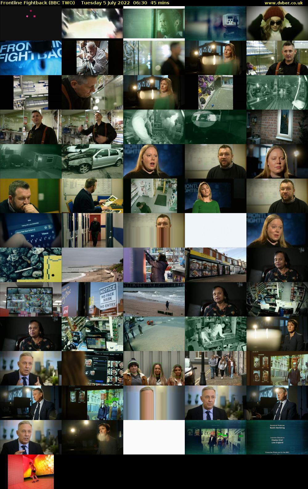 Frontline Fightback (BBC TWO) Tuesday 5 July 2022 06:30 - 07:15